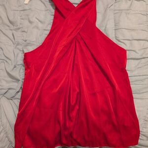 Red Halter Top